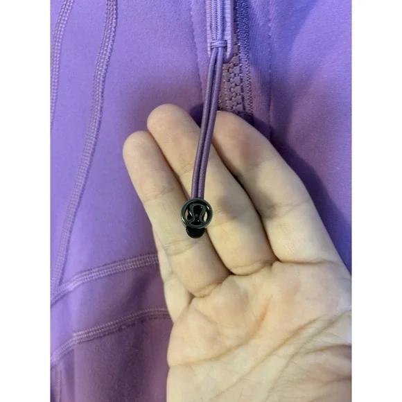 Lululemon Define Jacket Full Zip Sz 10 Light Purple Athletic Has Wash Wear - Picture 3 of 9